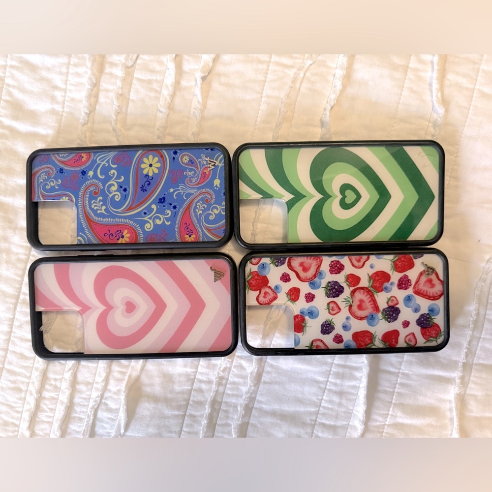 Lot of 4 wildflower cases for iPhone 12